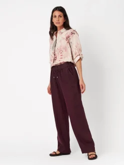 TONI Damen Hose - Pia Wide in lila - Länge: lang
