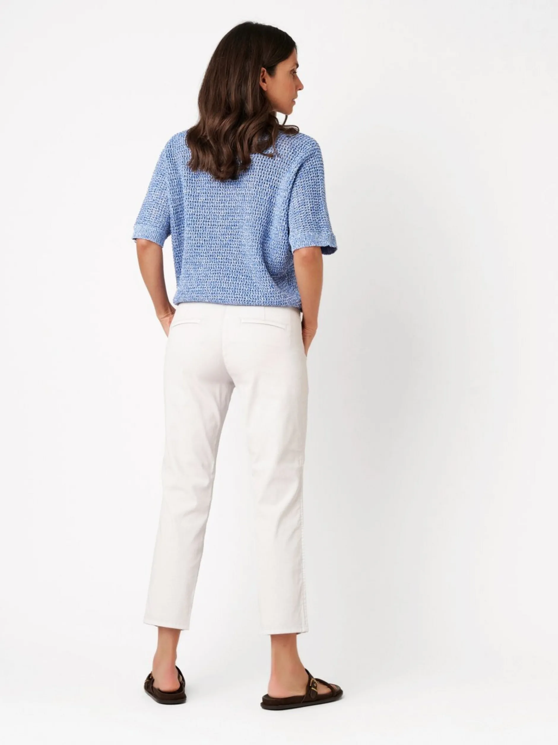 TONI Damen Hose - Sue 7/8 in grau - Länge: mittel