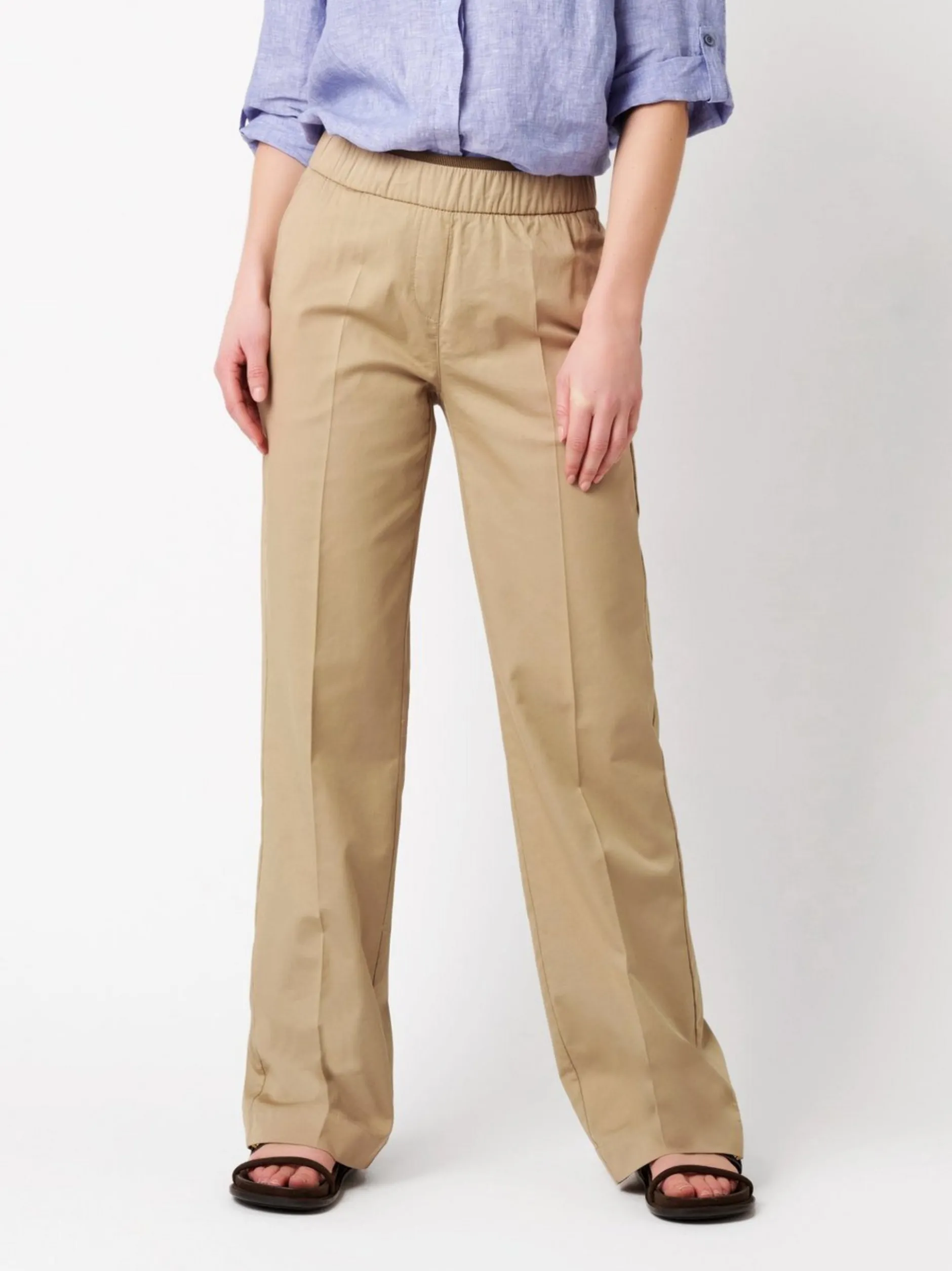 TONI Damen Hose - Sue Wide in braun - Länge: lang