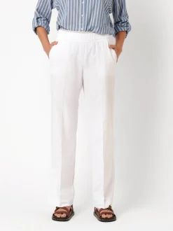 TONI Damen Hose - Sue Wide in weiß - Länge: lang