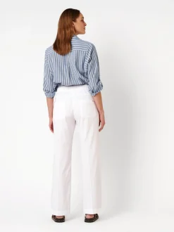 TONI Damen Hose - Sue Wide in weiß - Länge: lang