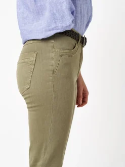 TONI Damen Jeans - Be Loved in khaki - Länge: lang