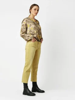 TONI Damen Jeans - Ella in gelb - Länge: mittel
