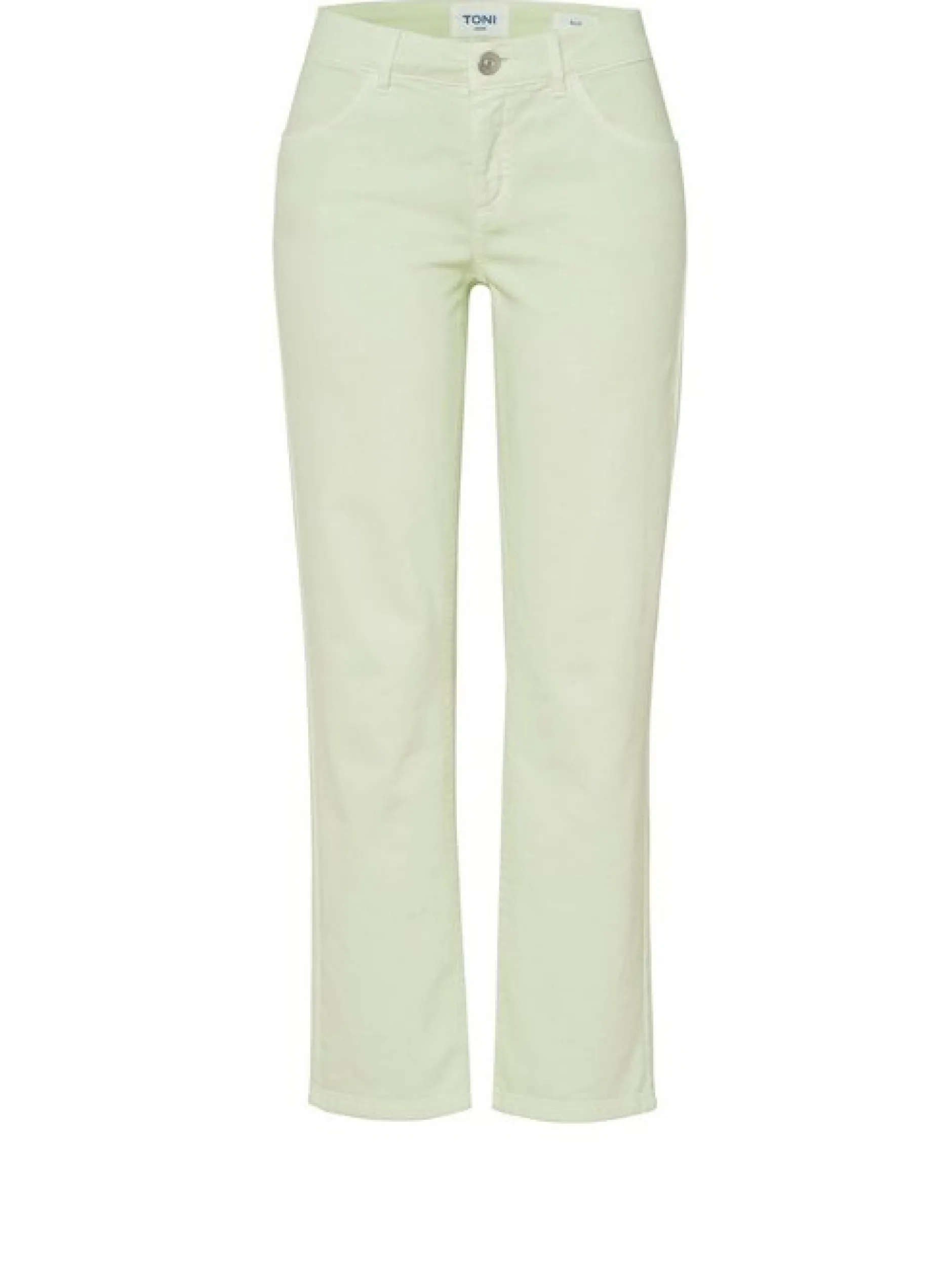 TONI Damen Jeans - Ella 7/8 in grün - Länge: mittel