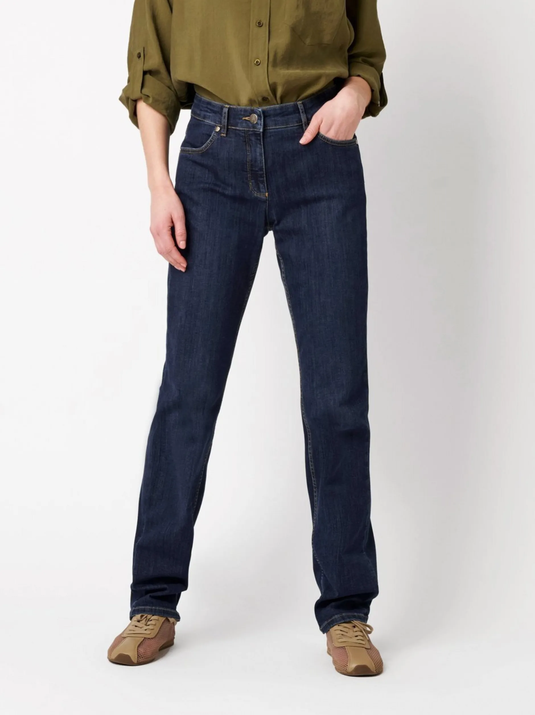 TONI Damen Jeans - Honey in blau - Länge: lang
