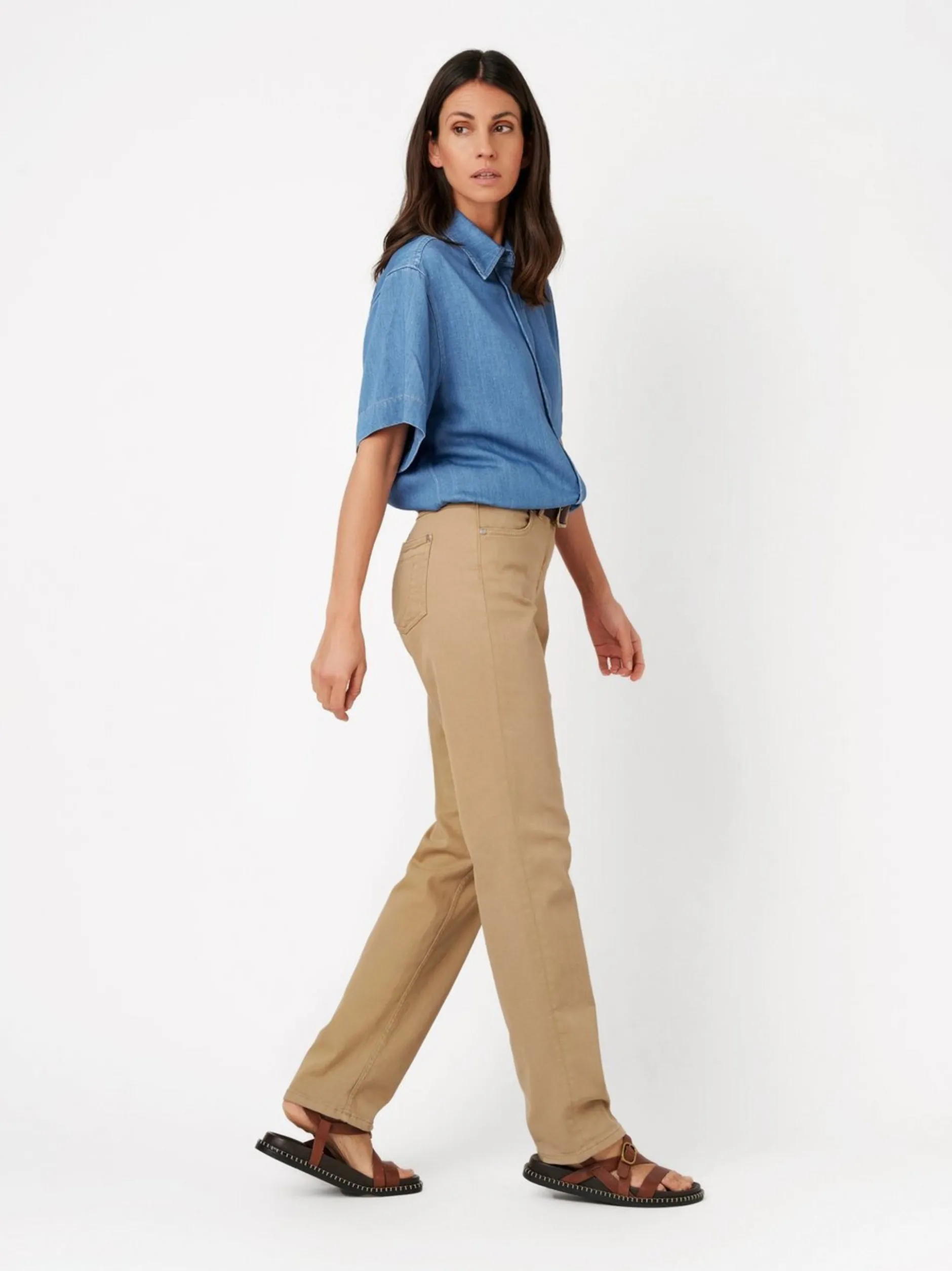 TONI Damen Jeans - Honey in braun - Länge: lang