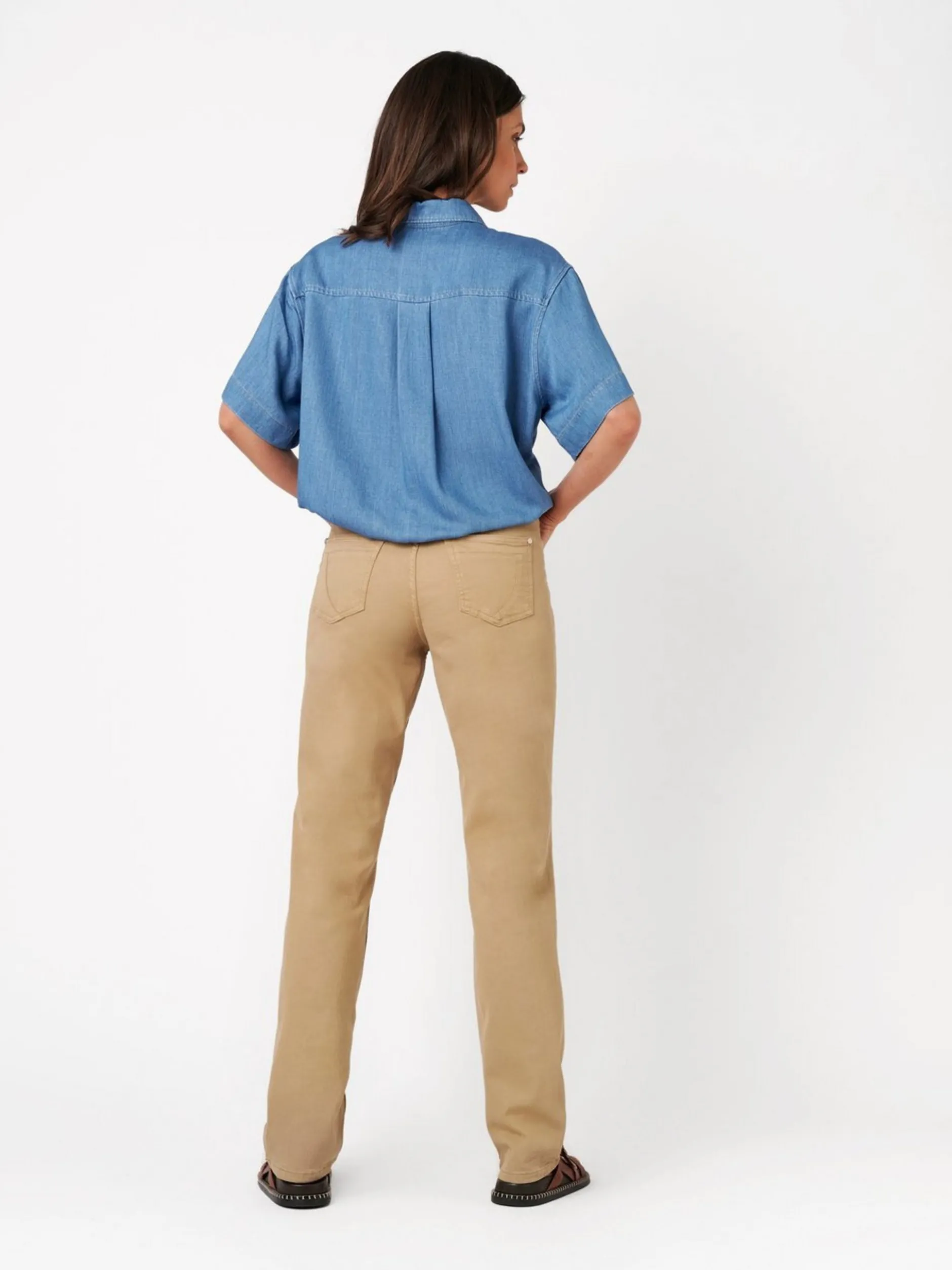TONI Damen Jeans - Honey in braun - Länge: lang