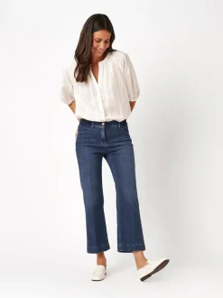 TONI Damen Jeans - Jenny 7/8 in blau - Länge: mittel