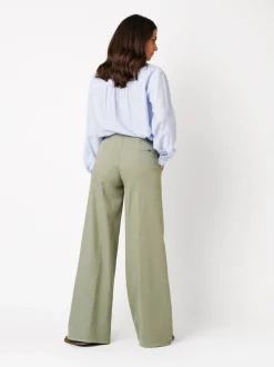 TONI Damen Jeans - Jenny Wide in khaki - Länge: lang