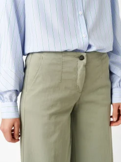 TONI Damen Jeans - Jenny Wide in khaki - Länge: lang