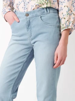 TONI Damen Jeans - Liv 7/8 in light stone