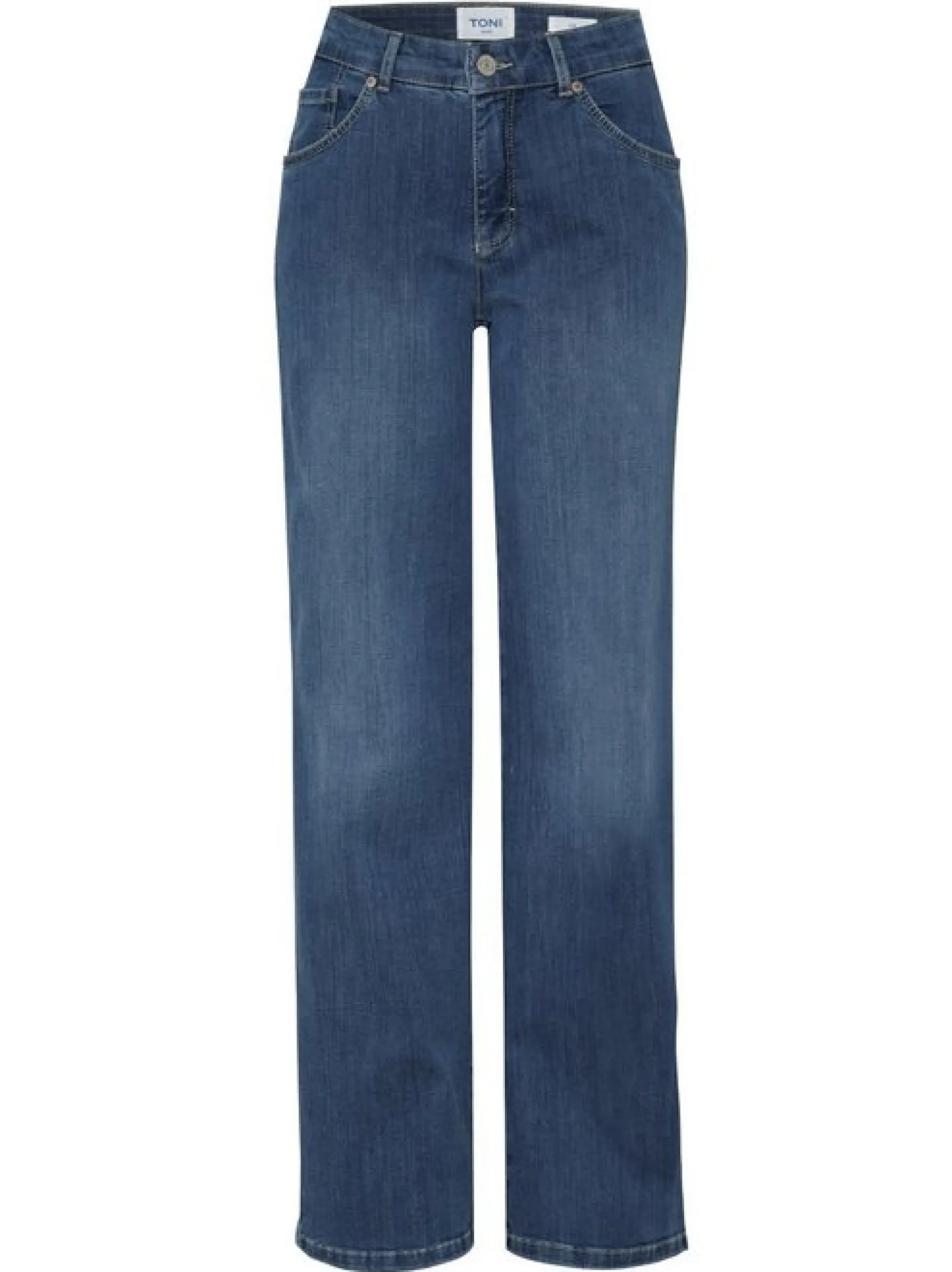 TONI Damen Jeans - Liv Wide in blau - Länge: lang