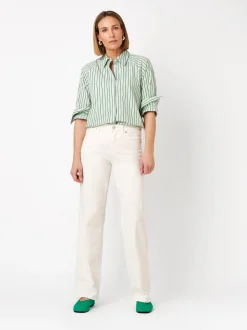 TONI Damen Jeans - Liv Wide in weiß - Länge: lang