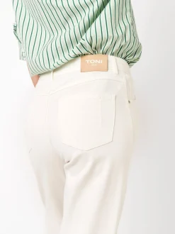 TONI Damen Jeans - Liv Wide in weiß - Länge: lang