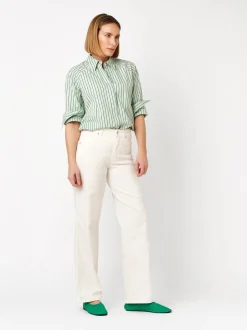 TONI Damen Jeans - Liv Wide in weiß - Länge: lang
