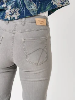 TONI Damen Jeans - Perfect Shape 7/8 in grau