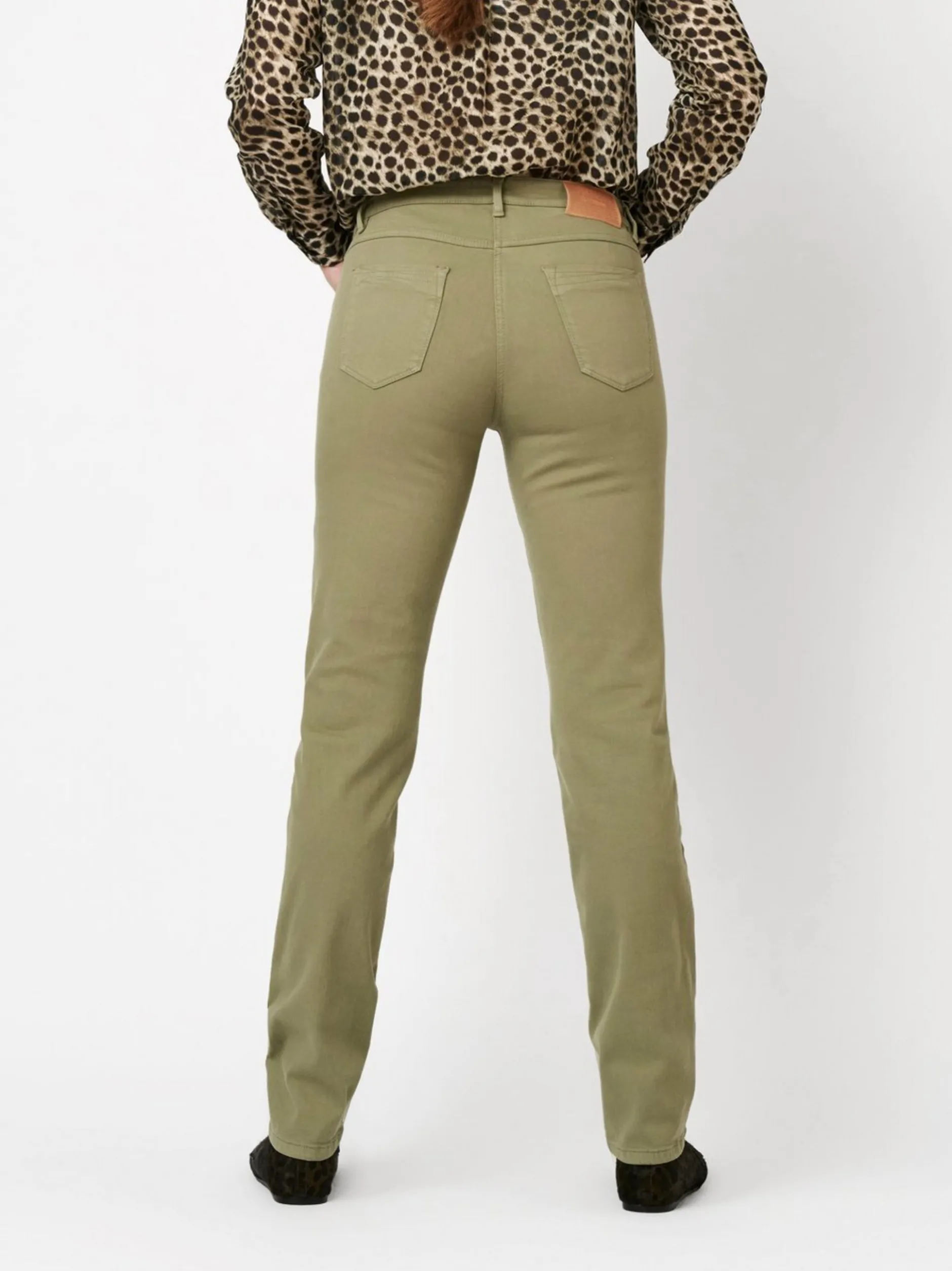 TONI Damen Jeans - Perfect Shape Slim in khaki