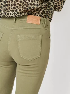 TONI Damen Jeans - Perfect Shape Slim in khaki