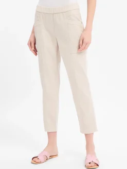 TONI Damen Stoffhose - Sue in beige - Länge: verkürzt