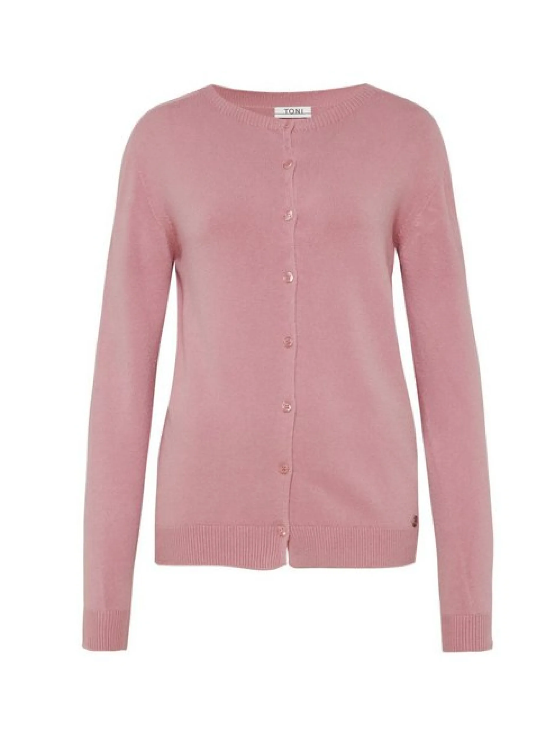 TONI Damen Strickjacke - Holy in rosa - Ärmel: langarm