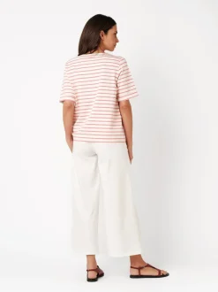 TONI Damen T-Shirt - Dolly in pink weiß - Ärmel: kurzarm