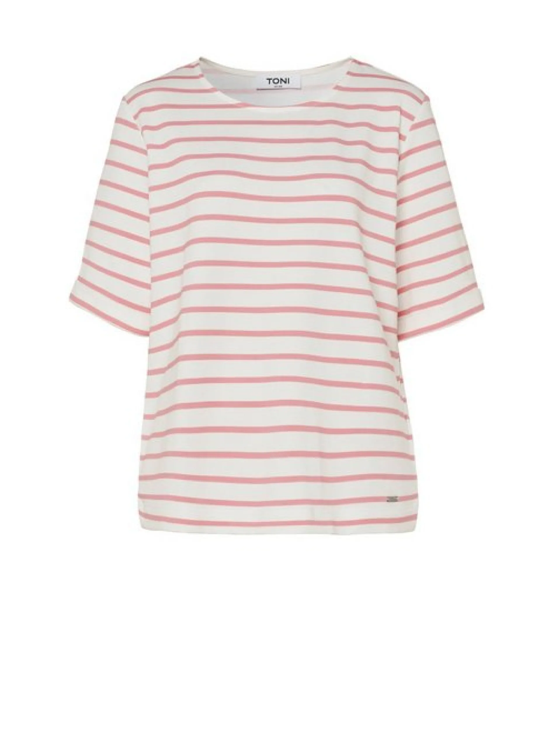 TONI Damen T-Shirt - Dolly in pink weiß - Ärmel: kurzarm