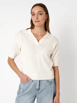 TONI Damen T-Shirt - Greta in weiß - Ärmel: kurzarm