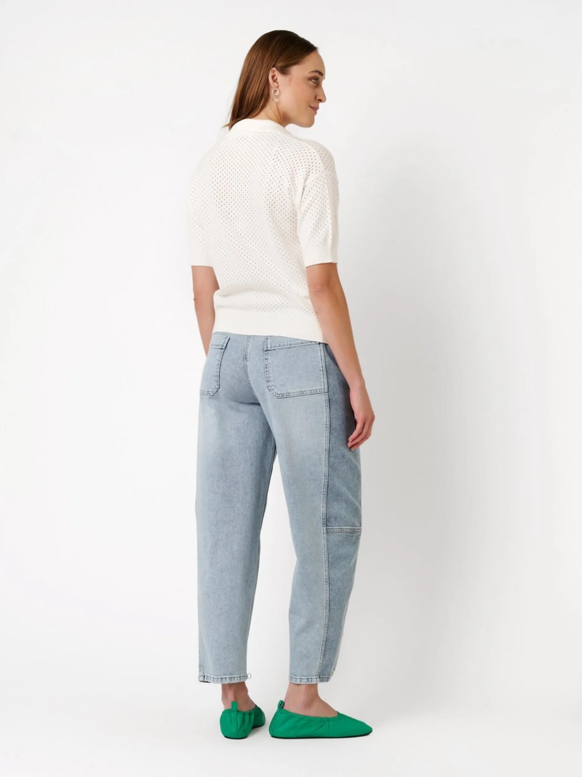 TONI Damen T-Shirt - Greta in weiß - Ärmel: kurzarm