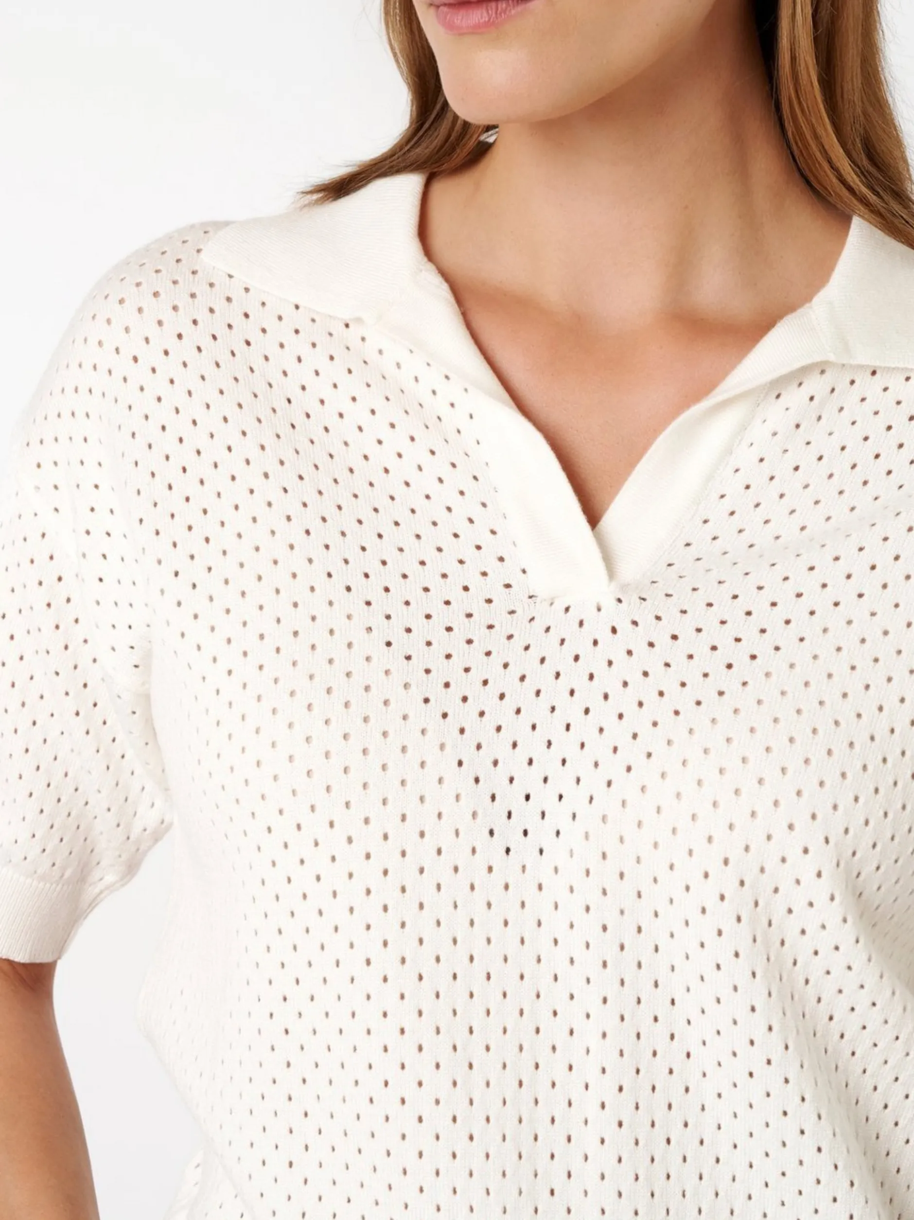 TONI Damen T-Shirt - Greta in weiß - Ärmel: kurzarm