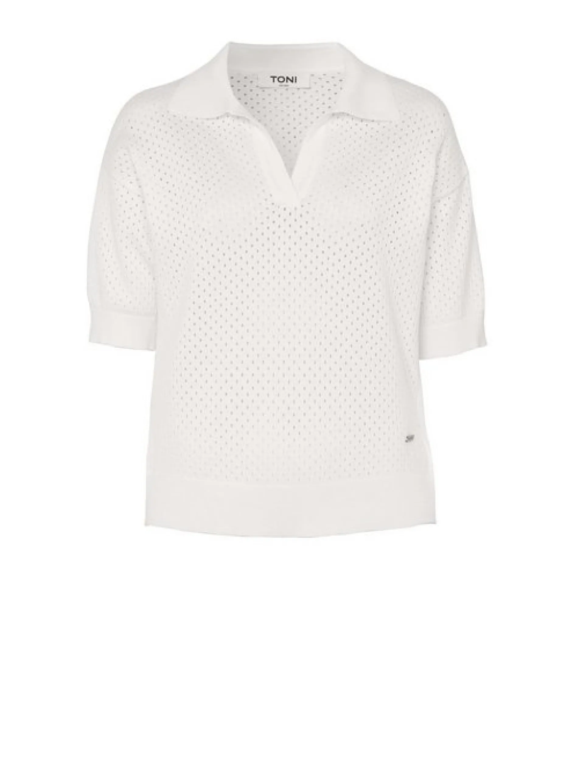 TONI Damen T-Shirt - Greta in weiß - Ärmel: kurzarm