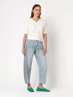 TONI Damen T-Shirt - Greta in weiß - Ärmel: kurzarm