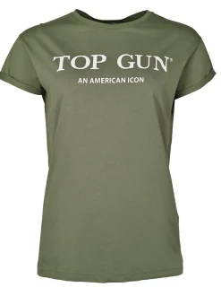 Topgun Damen T-Shirt in oliv