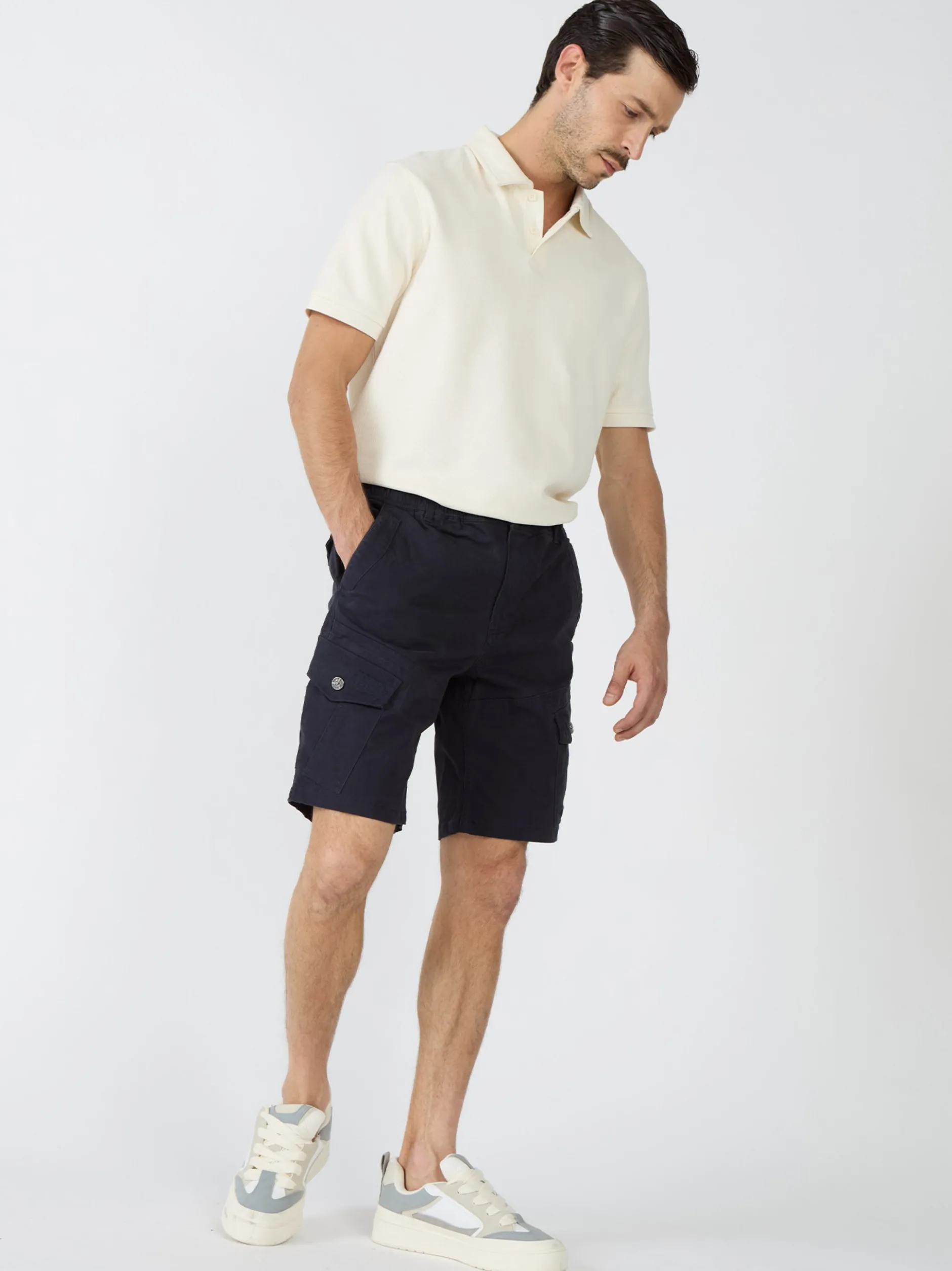 Topgun Herren Cargoshorts in blau