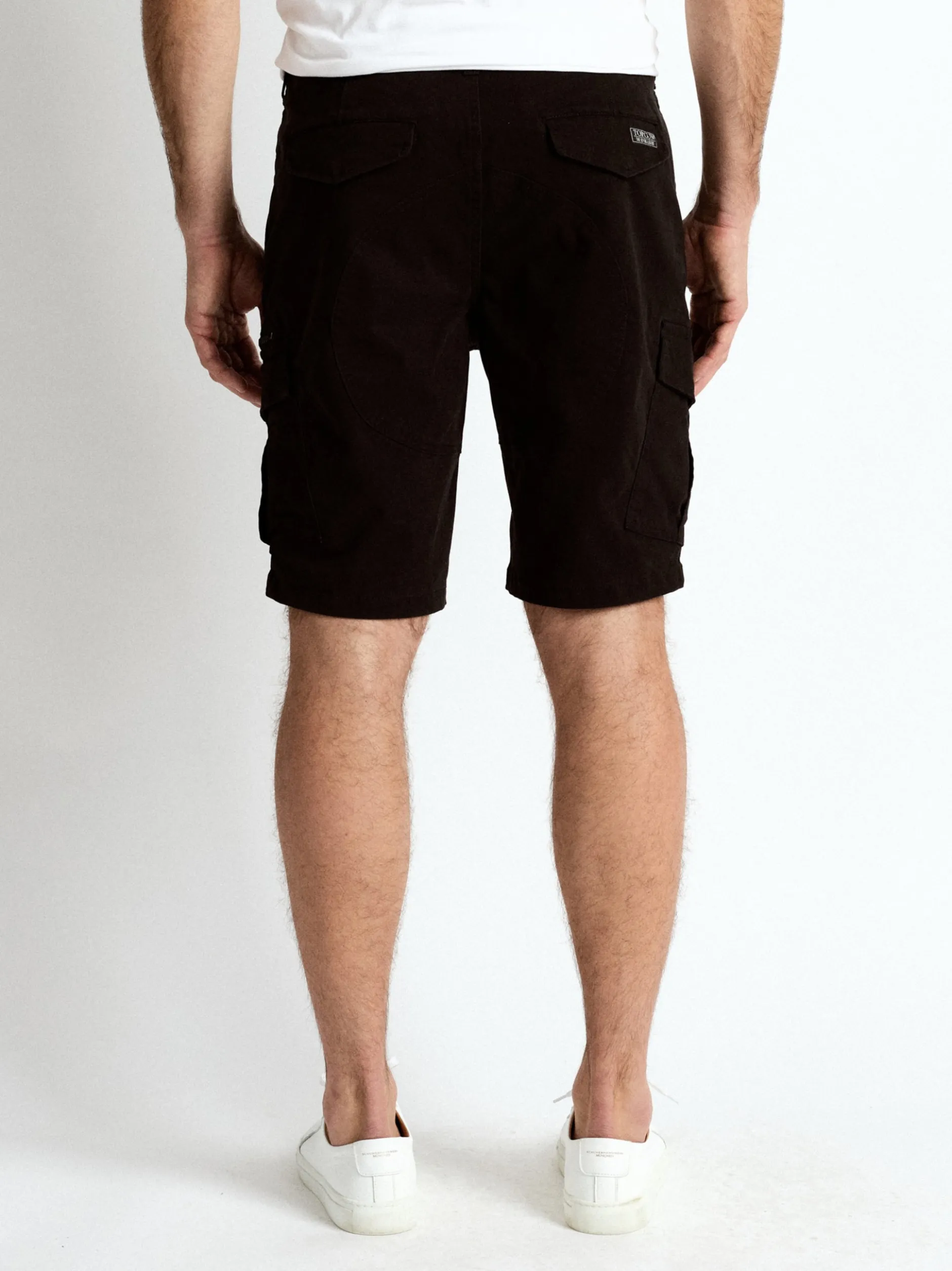 Topgun Herren Cargoshorts in schwarz