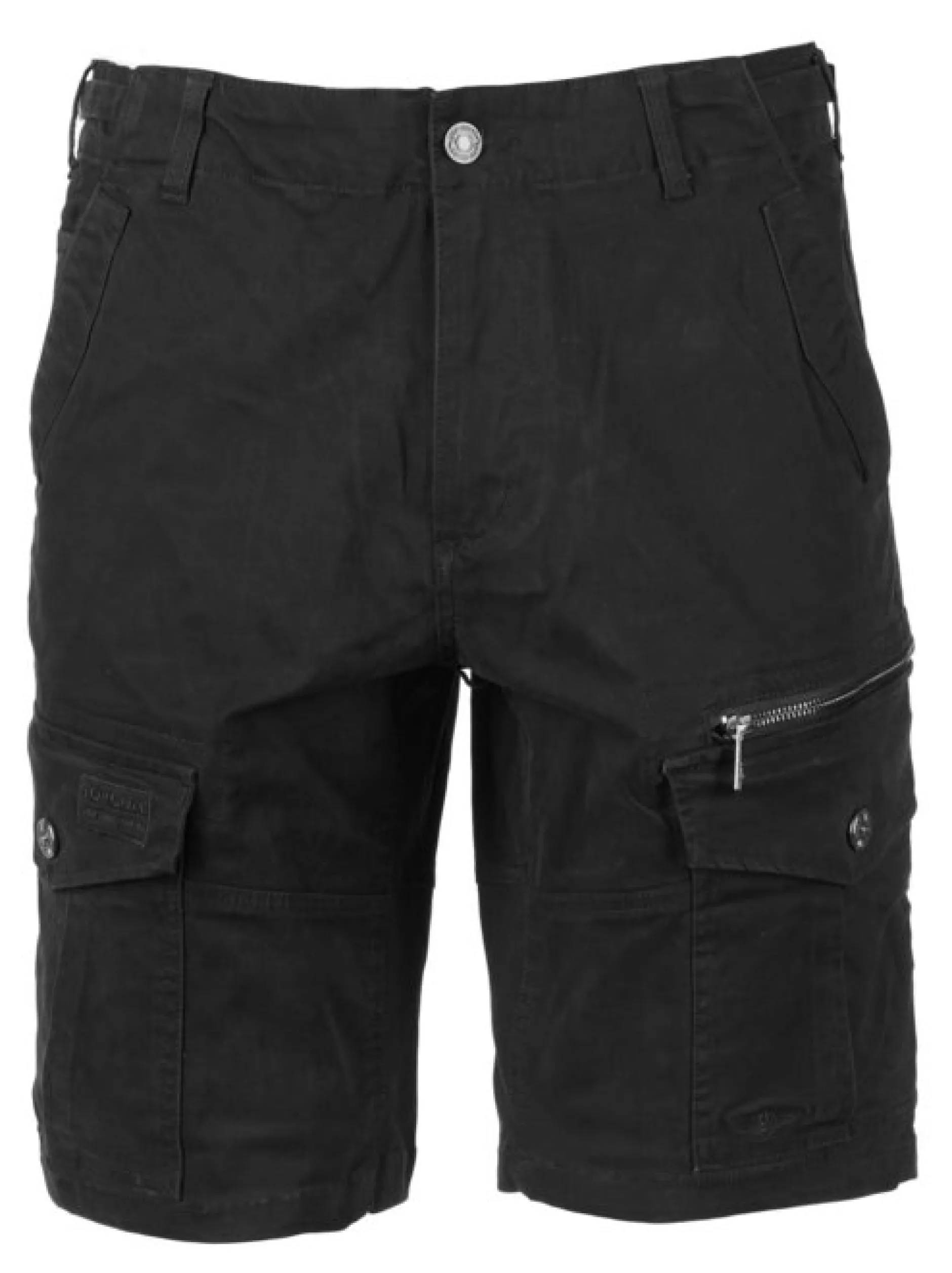 Topgun Herren Cargoshorts in schwarz