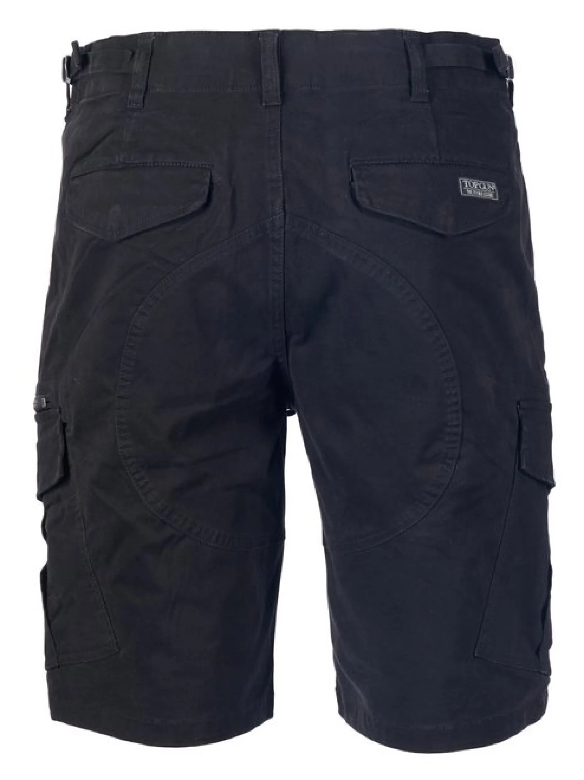 Topgun Herren Cargoshorts in schwarz