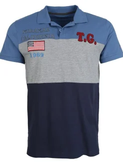 Topgun Herren Polo in blau