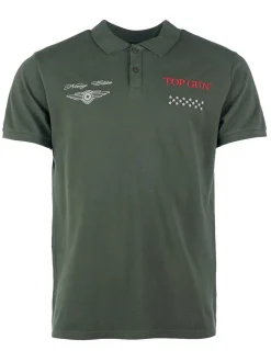 Topgun Herren Polo Shirt in grün