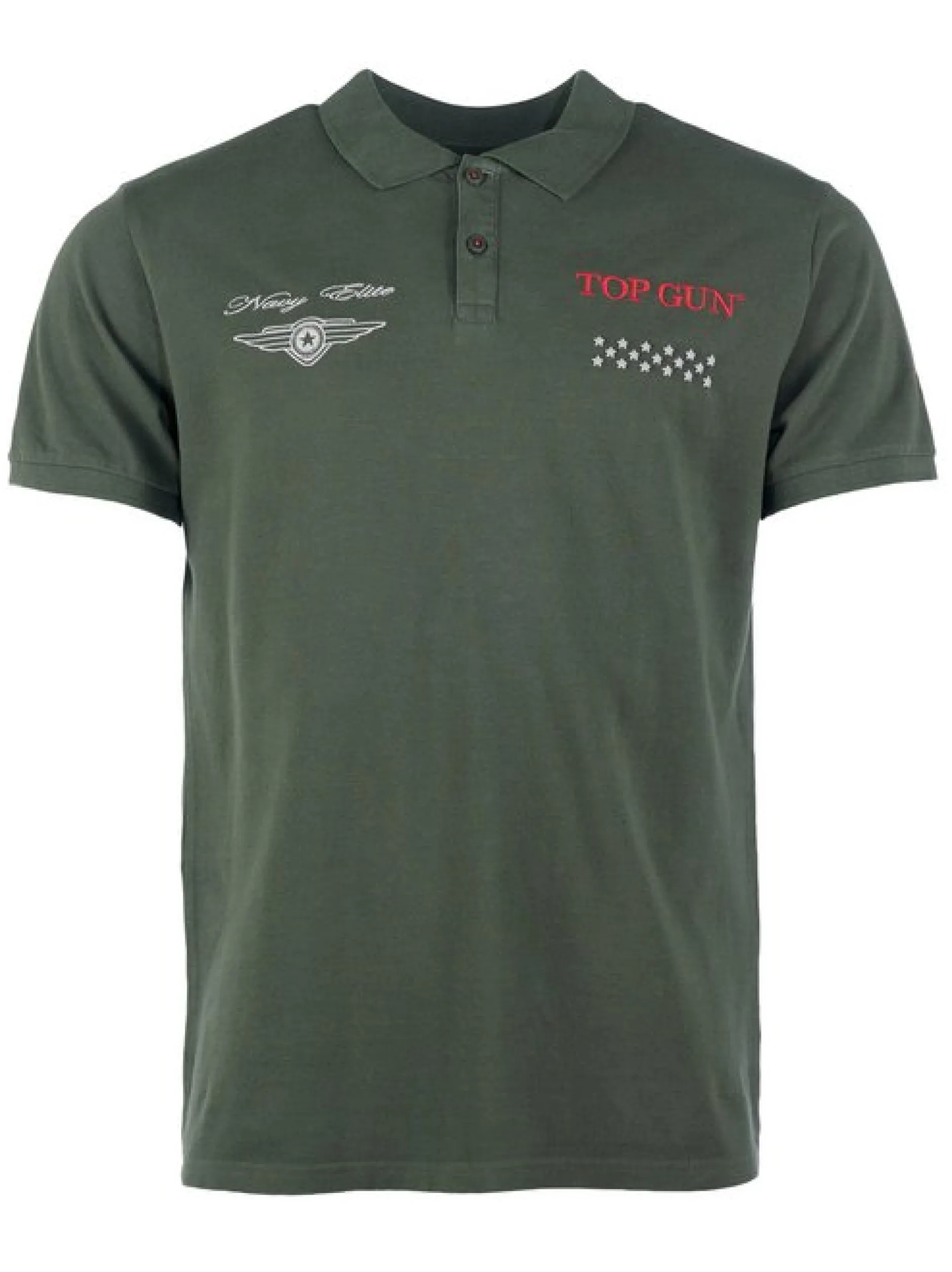 Topgun Herren Polo Shirt in grün