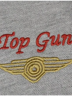 Topgun Herren Poloshirt in grau