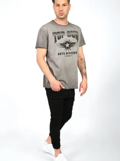 Topgun Herren T-Shirt in anthrazit