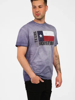 Topgun Herren T-Shirt in blau