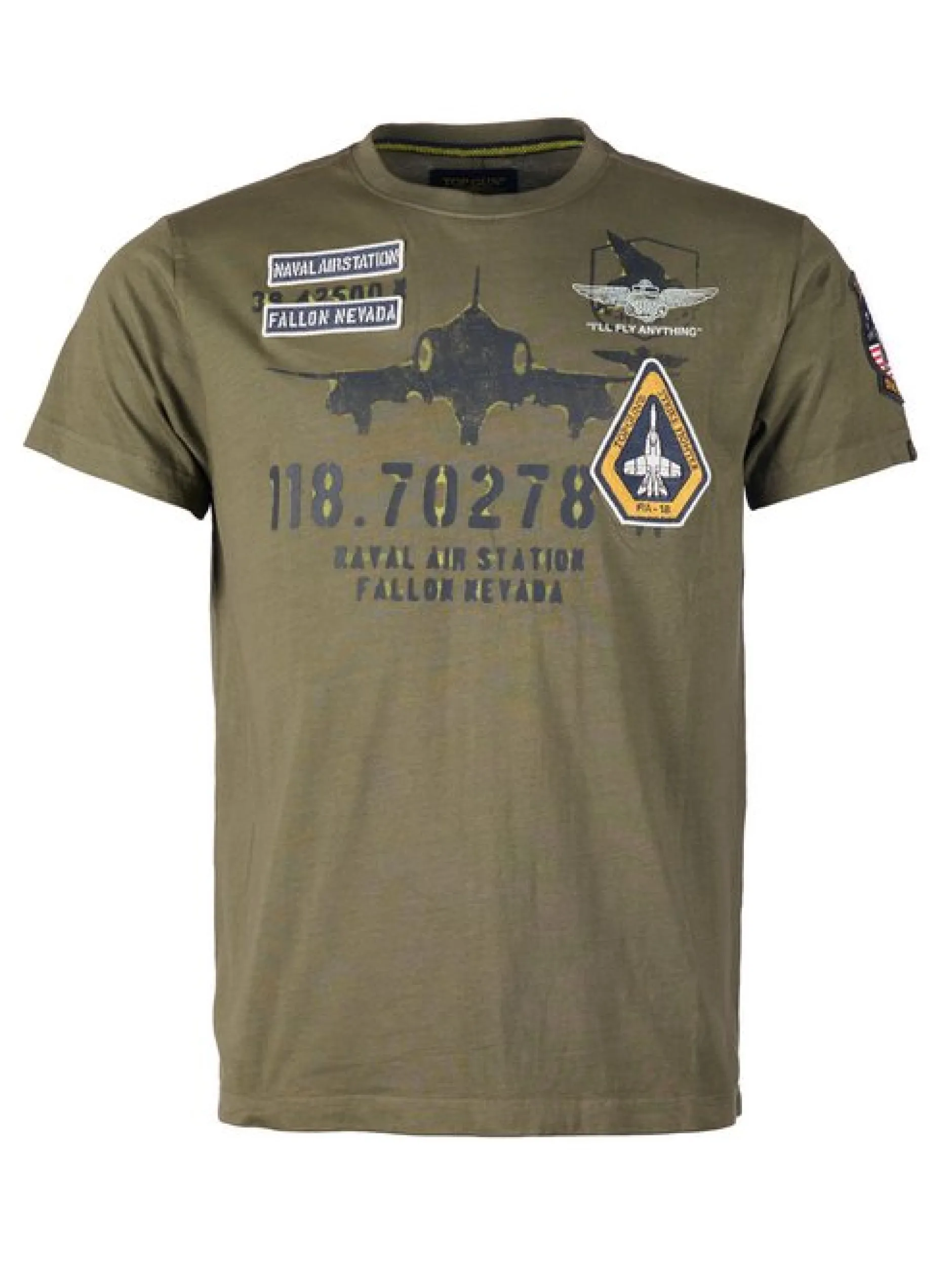 Topgun Herren T-Shirt in oliv