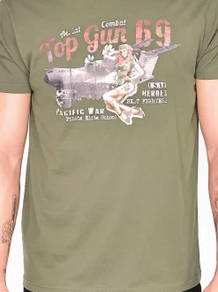 Topgun Herren T-Shirt in oliv