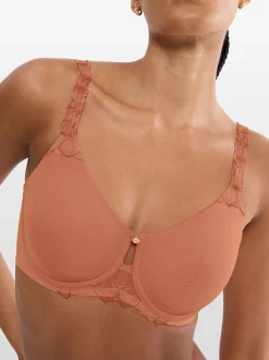 Triumph Damen Bügel-BH - Florale Wild Azalea Florale in orange