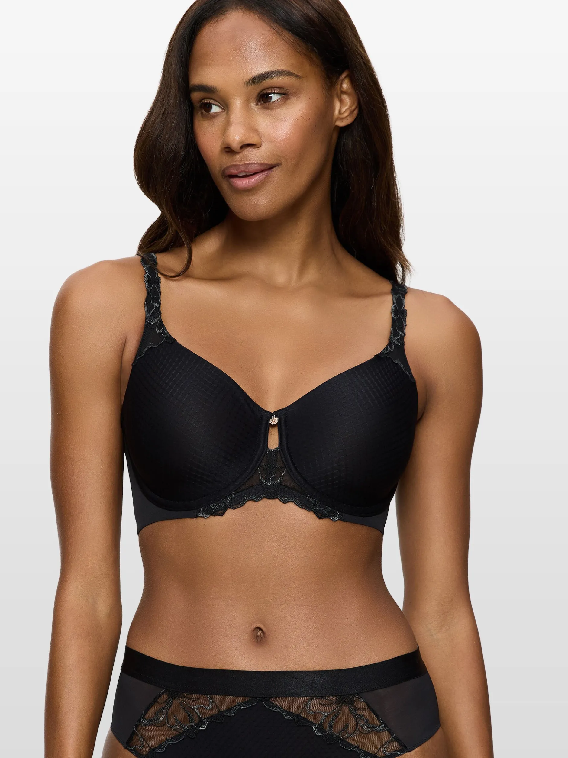 Triumph Damen Bügel-BH - Florale Wild Azalea Florale in schwarz