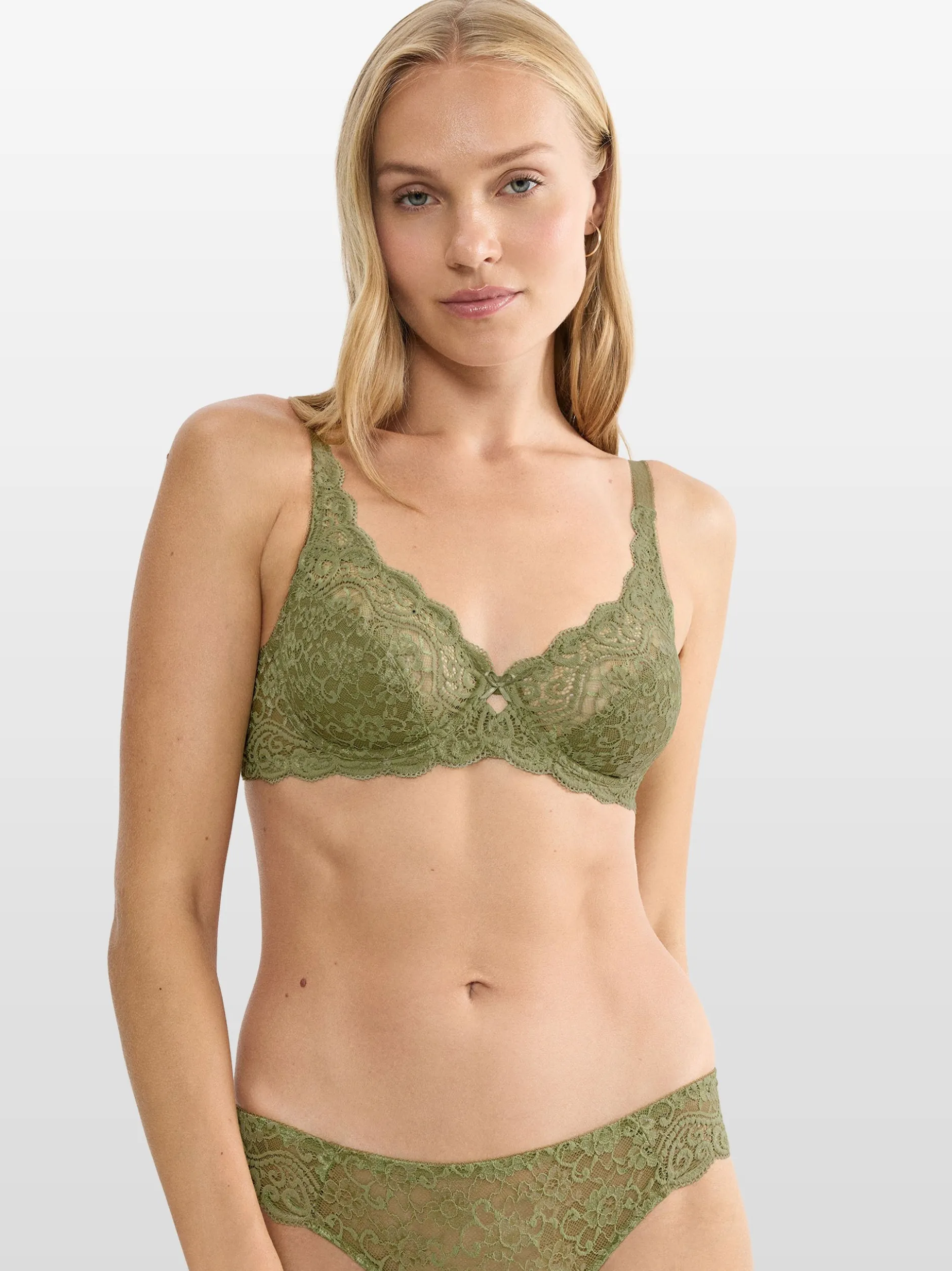 Triumph Damen Bügel-BH - Red Label Amourette in oliv