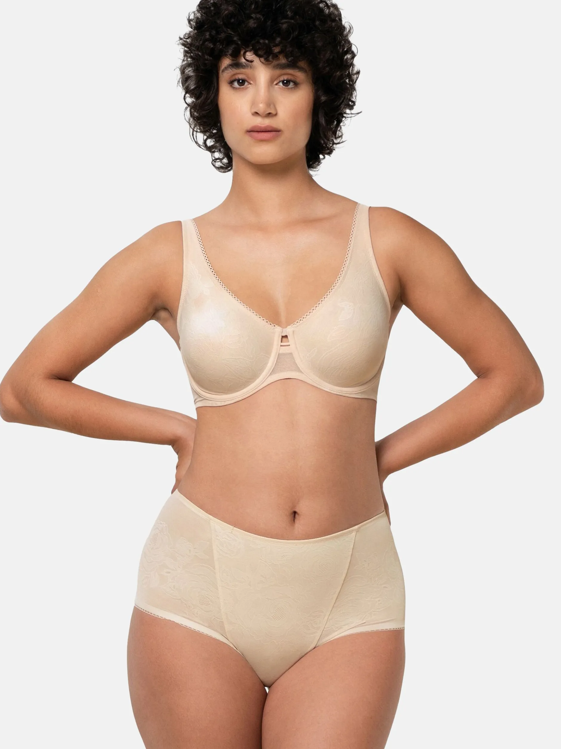 Triumph Damen Bügel-BH - Red Label Wild Rose Sensation in beige