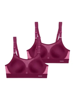 Triumph Damen Bügelloser BH - Triaction Extreme Lite in bordeaux