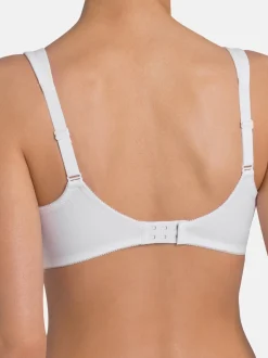 Triumph Damen BH ohne Bügel - Cotton Shaper N in weiß
